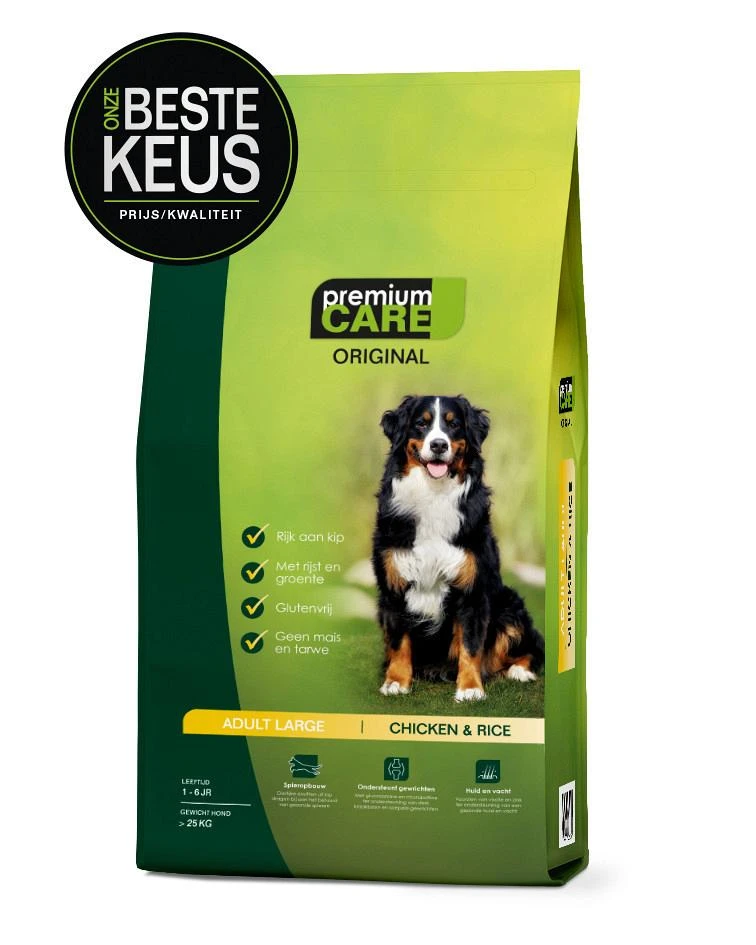 Premium Care Original Adult Large Chicken & Rice 3 Kg 1 Premium Care Original Adult Large Chicken & Rice 3 Kg