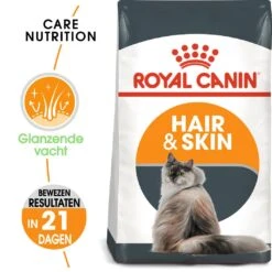 Royal Canin Kattenvoer Hair & Skin Care 4 Kg -Goedkope Dierenwereld XL winkel royal canin hair skin care volwassen kat vacht en huid hero packshot