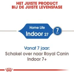 Royal Canin Kattenvoer Indoor 27 4 Kg -Goedkope Dierenwereld XL winkel royal canin indoor 27 volwassen kat binnenkatten hero image 9 1