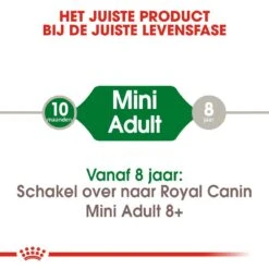 Royal Canin Hondenvoer Mini Adult 2 Kg -Goedkope Dierenwereld XL winkel royal canin mini adult volwassen hond kleine hondenrassen hero image 9