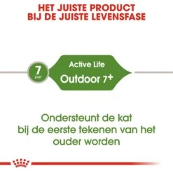 Royal Canin Kattenvoer Outdoor 7+ 2 Kg 7 Royal Canin Kattenvoer Outdoor 7+ 2 Kg -Goedkope Dierenwereld XL winkel royal canin outdoor 7plus volwassen kat buitenkatten vanaf 7 jaar hero image 9